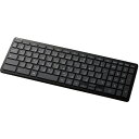 【2個セット】 エレコム TK-CB02BPKBK キーボード ワイヤレス 無線 Bluetooth パンタグラフ コンパクト テンキー付き ブラック(2)