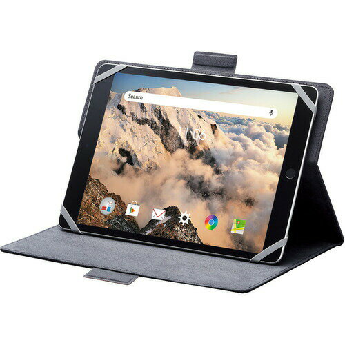 【10個セット】 エレコム TB-10HPGFLBK タブレットケース カバー 汎用 8.5〜11.5インチ ソフトレザー 手帳型 ブラック