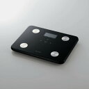 【10個セット】 エレコム HCS-WFS02BK Wi-Fi通信機能搭載“ECLEAR 体組成計” ブラック(4)