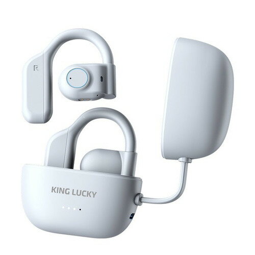 【10個セット】 KING LUCKY i31pro 空気伝導式 完全ワイヤレスイヤホン 左右分離 Bluetooth対応 ホワイト