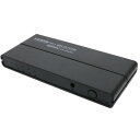 【3個セット】 ミヨシ HDS-4K06/BK HDMI切替器 4入力1出力 4K60Hz対応 ブラック(2)