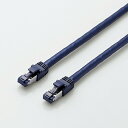 LANケーブル エレコム 5m Cat8 カテゴリー8 LD-OCTT/BM50 カテゴリー8対応LANケーブル ツメ折れ防止 ブルーメタリック 5.0m(2)