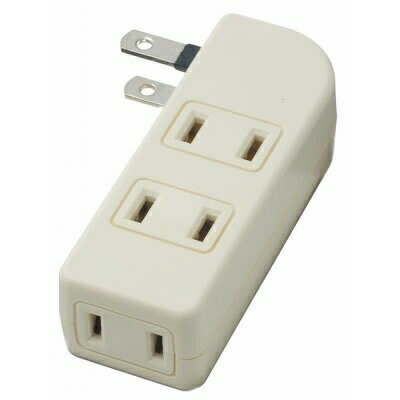 【10個セット】 ヤザワ Y02SU400WH 耐トラ付サイドタップ 4個口 白