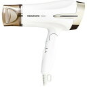 【3個セット】 コイズミ KHD9330W マイナスイオンヘアドライヤー コイズミビューティ ホワイト