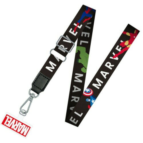 【3個セット】 PGA PG-DSDST05MVL ストラップホルダー付 ショルダーストラップ Premium Style マーベル ロゴ PGDSDST05MVL