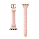 【5個セット】 PGA PG-AW41PU05PK Apple Watch 41/40/38mm用 PUレザーバンド ピンク(2)