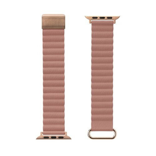 PGA PG-AW41MG05PK Apple Watch 41/40/38mm用 PUレザーマグネットバンド ピンク