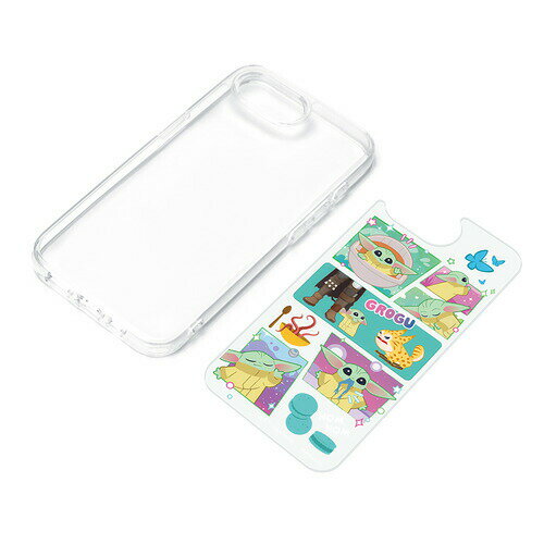 PGA PG-D25KPT07SW iPhone 16e用 クリアハイブリッドケース スター・ウォーズ
