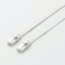 【2個セット】 エレコム LD-GFAT/WH10 カテゴリー6A準拠 LANケーブル 1.0m ホワイト