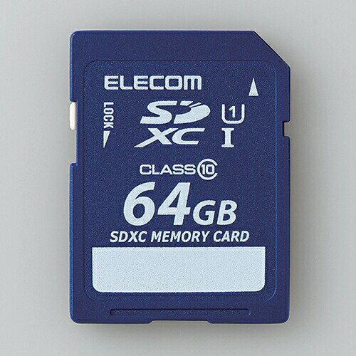 エレコム MF-FSD064GC10R データ復旧SDXCカード 64GB エレコム MF-FSD064GC10R データ復旧SDXCカード 64GB
