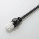 【2個セット】 エレコム LD-GPT/BK30 ツメ折れ防止LANケーブル(Cat6)3.0m ブラック