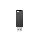 【2個セット】 IOデータ U3-PSH16G/K USB 3.0/2.0対応 USBメモリー 16GB ブラック(2)