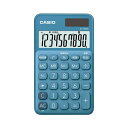 カシオ SL-300C-BU-N カラフル電卓(10桁) レイクブルー