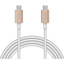【5個セット】 エレコム MPA-CCPS20PNGD USB2.0ケーブル(C-C、PD対応、耐久仕様) 2.0m ゴールド(2)