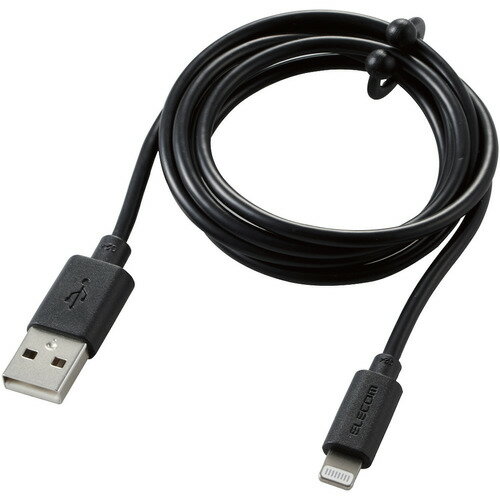 【10個セット】 エレコム MPA-MUAL10BK Lightningケーブル まとまるケーブル 形状記憶 抗菌 1.0m ブラック 【10個セット】 エレコム MPA-MUAL10BK Lightningケーブル まとまるケーブル 形状記憶 抗菌 1.0m ブラック
