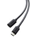 【2個セット】 エレコム MPA-ECC10BK USB Type-C延長ケーブル USB2.0 1.0m(2)
