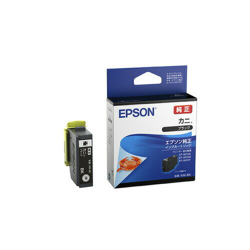 EPSON KNI-BK インクカートリッジカニ ブラック EPSON KNI-BK インクカートリッジカニ ブラック