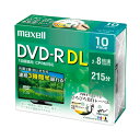 【5個セット】 マクセル DRD215WPE10S 8倍速対応DVD-R DL 215分 10枚パック