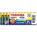 東芝 LR03AN 12MP アルカリ乾電池 アルカリ1 【単4形】12本(2)