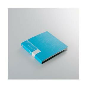 【2個セット】 バッファロー BSCD01F12BL CD DVDファイル ブックタイプ 12枚収納 ブルー