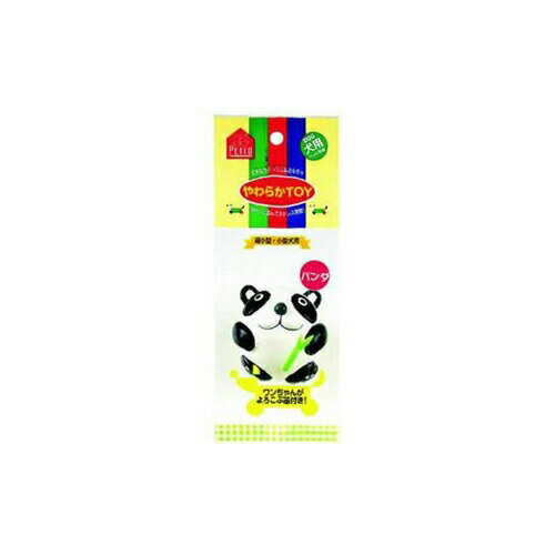 【6個セット】 PETIO パンダ ラテックス TOY 小型犬用 おもちゃ 犬用玩具 ペティオ Petio