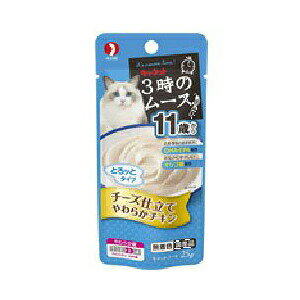 【6個セット】 キャネット 仕立てムース シニア猫用 チーズ入り チキン レトルト パウチ おやつ トッピング 猫用フード 高齢猫 食感 うまみ