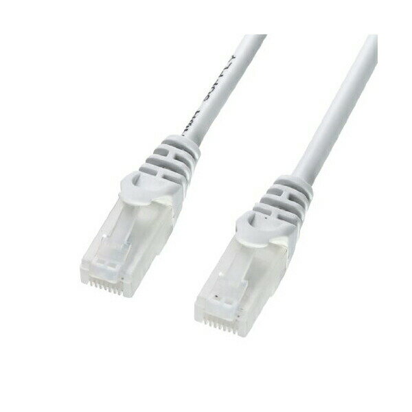 Cable - サンワサプライ ツメ折れ防止CAT5eLANケーブル LA-Y5TS-02 ツメ折れ防止LANケーブル（Cat5e・2m・ホワイト） 送料無料