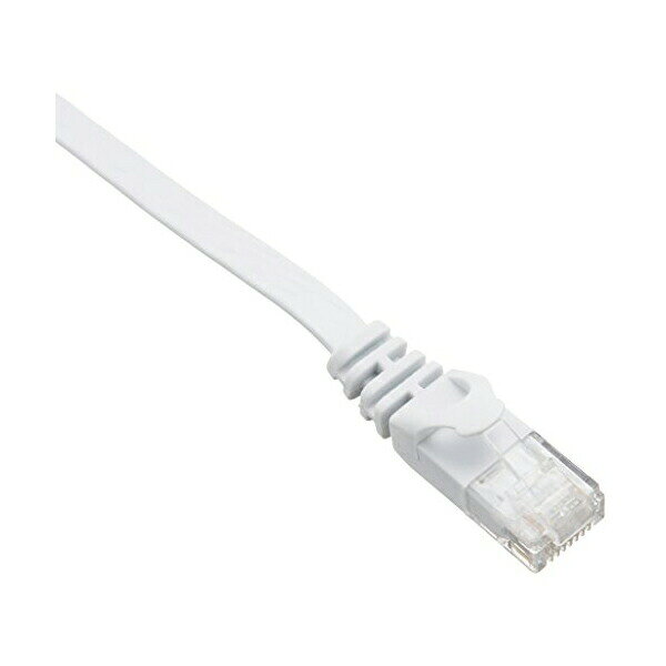 サンワサプライ カテゴリ6フラットLANケーブル LA-FL6-10W CAT6LANケーブル ( フラット・10m・ホワイト ) 送料無料