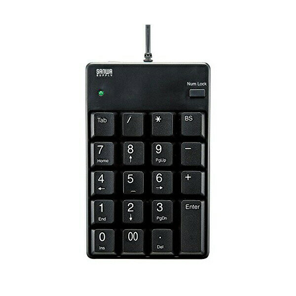 サンワサプライ USBテンキー NT-17UBKN 送料無料
