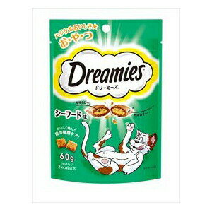 【3個セット】 マースジャパンリミテッド ドリーミーズ シーフード味 60g シーフー...