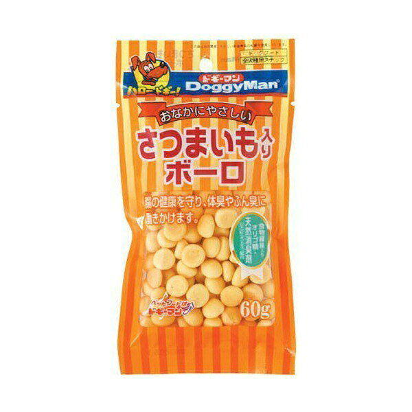 Bolo - 【6個セット】 ハヤシ さつまいも入り ボーロ 60g ドッグ フード ドック フード 犬 イヌ いぬ ドッグ ドックdogワンちゃん 安心素材