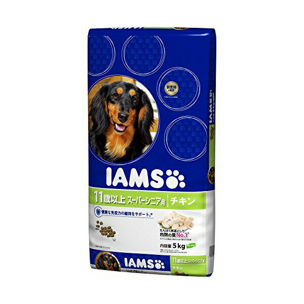 Perfectfit - マースジャパンリミテッド アイムス IAMS 11歳以上用 毎日の健康ケア 小粒 ドッグフード チキン 5kg フレーク イヌ シニア 小型品種 安心素材 価格は1個のお値段です