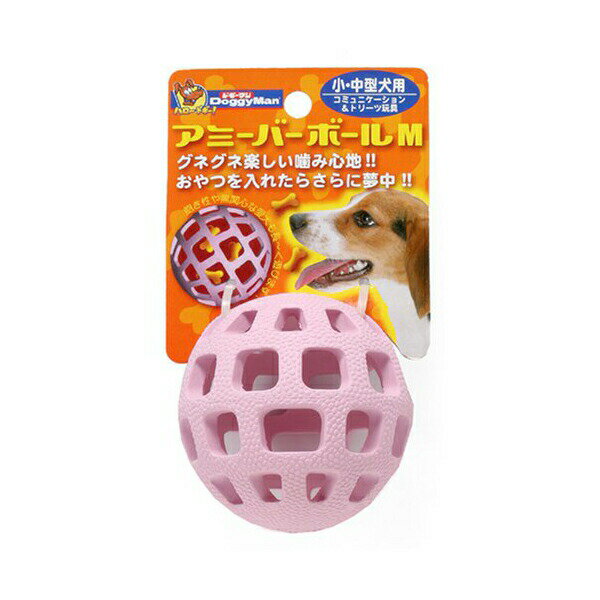乐天商城 - ドギーマン アミーバー ボール M 犬 犬用おもちゃ 径7cm ドギーマンハヤシ 用品営業部 共通グッズ 犬のおもちゃ ペット用品 デイリー 犬用品 用品事業部 おやつ ピンク サイズ 歯磨き 超小型 ハヤシ ドッグ 日用品 グッズ 犬用玩具 安心素材 価格は1個のお値段です