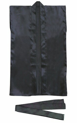 【10個セット】 アーテック ArTec サテンロングハッピ 黒 S ( ハチマキ付 ) 中学生 体育 ダンス よさこい 衣装 ピンク 応援 発表会 ハッピ 体育祭 ハチマキ付き ロング丈 学校教材 子供 黄色 サテン お遊戯会 学芸会 応援団 学校用品 高品質