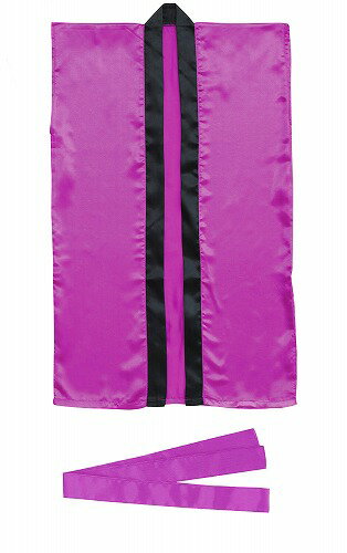 【2個セット】 アーテック ArTec サテンロングハッピ紫S ( ハチマキ付 ) 中学生 体育 ダンス よさこい 衣装 ピンク 応援 発表会 ハッピ 体育祭 ハチマキ付き ロング丈 学校教材 子供 黄色 サテン お遊戯会 学芸会 パープル 応援団 高品質