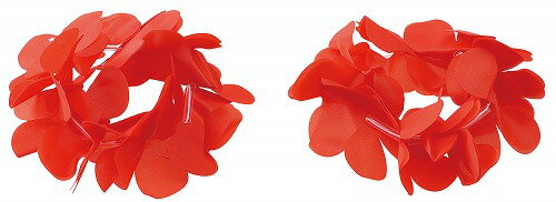 【4個セット】 アーテック ArTec はなの腕輪 大 赤 ダンス 幼稚園 おしゃれ チアリーディング 衣装 ピンク 発表会 体育祭 レインボー ..