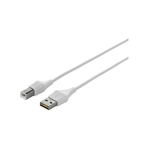 BUFFALO USB2.0ケーブル BSUABDU230WHA ホワイト 230cm バッファロー USB機器 接続ケーブル