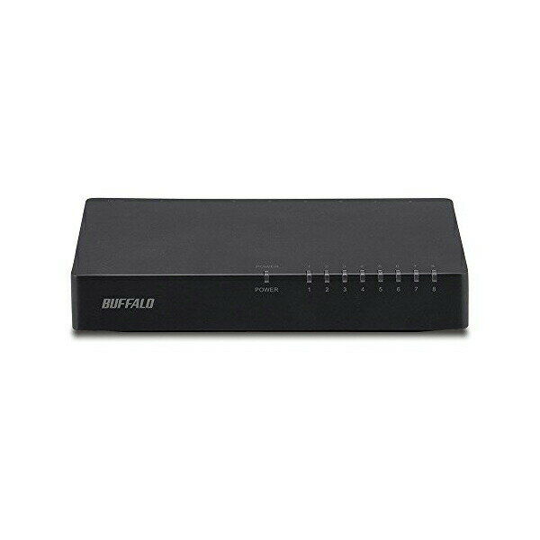 Other - バッファロー iBUFFALO-10 / 100Mbps対応 スイッチングHub 8ポート ブラック LSW4-TX-8EP / BKD 送料無料
