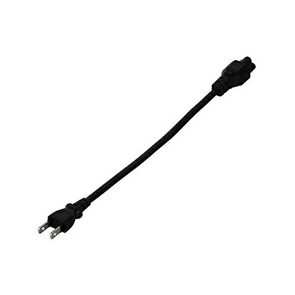 バッファロー iBUFFALO_電源ケーブル DELL / HP用 0.2m ブラック BSACC0802BKA 送料無料