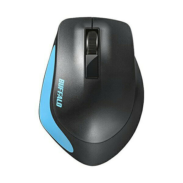 バッファロー 無線 BlueLED 3ボタン プレミアムフィットマウス ブルー BSMBW300MBL 送料無料