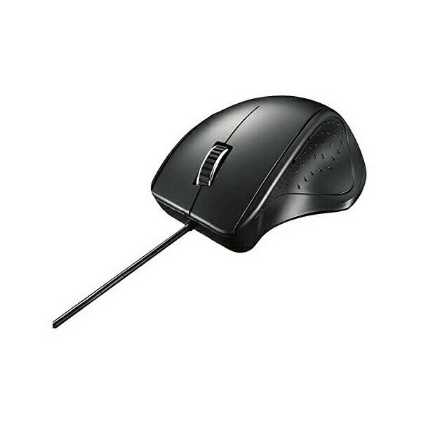 バッファロー有線 レーザー 5ボタンマウス ブラック BSMLU300BK 送料無料