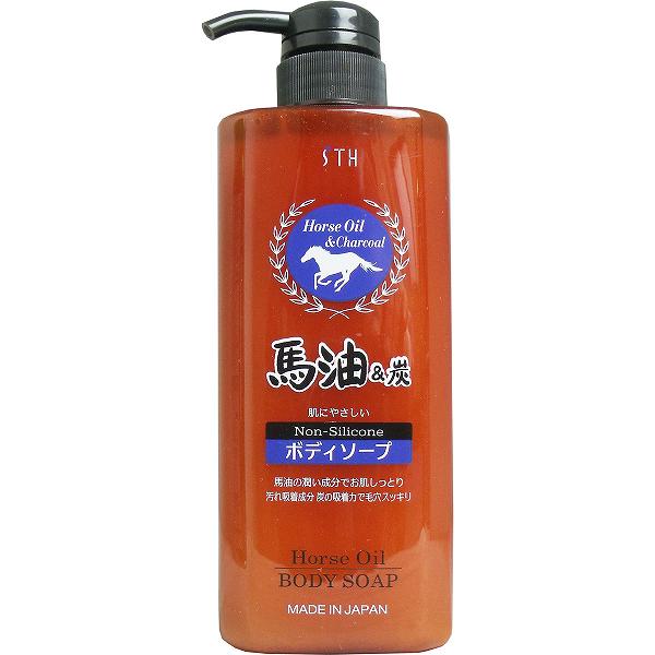 ▼まとめ買いがおすすめ！ 2個セット（お得） 3個セット（激安） 5個セット（限定） 6個セット（必見） 10個セット（人気） 12個セット（爆安） 15個セット（格安） ※この商品は配送会社の都合により、北海道・沖縄・離島にはお届けできません。 ご注文が確認された場合、キャンセルさせて頂く可能性がございますのであらかじめご了承ください。馬油の潤い成分でお肌しっとり！汚れ吸着成分、炭の吸収力で毛穴スッキリ！●馬油のしっとり感、炭の洗浄力が合わさった究極のボディソープです♪●汚れを落としながら馬油の効果で潤いをプラス。馬油とは・・・馬油は人の皮膚にとても近い成分を持っているため、お肌への浸透力が高く保湿力に優れています。また、自然な油脂であることから副作用の心配が少なく、安心してお使いいただけます。★炭のパワー炭の強い吸着力で、毛穴の奥につまった脂をしっかり吸着。厚い角質もすっきりサッパリ落とします。洗浄力が強いのにお肌には優しく、炭に含まれるミネラル成分が浸透してお肌を健康な状態のまま維持してくれます。★馬油のパワー馬油には不飽和脂肪酸が多く含まれています。馬油の不飽和脂肪酸と飽和脂肪酸の割合が人間に近く、浸透力と保湿性が高い。肌の細胞間にある脂質の主成分はセラミドで肌のキメを整え、潤いを保ち、外部からのあらゆる刺激から肌の内部の組織を守る大切な役割を果たしています。馬油はお肌との相性が非常に良く、馬セラミドが肌の角質層まで浸透し不足する資質を補いお肌を健やかに保ちます。【商品区分：化粧品】【成分】水、コカミドDEA、ラウリン酸、コカミドプロピルベタイン、水酸化K、パルミチン酸、ミリスチン酸、PG、グリセリン、酸化Na、ジステアリン酸グリコール、馬油、炭、変性アルコール、EDTA-4Na、メチルパラベン、エチルパラベン、香料【使用方法】お湯を含ませたタオルやスポン等に適量をとり、泡立てて全身を洗い、その後洗い流してください。【使用上の注意】・傷、はれもの、湿疹等、異常のある部位にはお使いにならないでください。・赤み、かゆみ、刺激等の異常が出たら使用を中止し、皮膚科医へご相談ください。そのまま使い続けると症状が悪化することがあります。・目に入らないようにご注意ください。目に入った時は直ちに洗い流してください。・乳幼児や認知症の方などの誤飲等を防ぐため、置き場所に注意してください。・極端に高温又は低温の場所、直射日光のあたる場所には保管しないでください。個装サイズ：72X200X62mm個装重量：約690g内容量：600mLケースサイズ：30X45X30cmケース重量：約23kg製造国：日本 【検索用キーワード】 ボディソープ 600ml パックス メーカー 化粧品※この商品は配送会社の都合により、北海道・沖縄・離島にはお届けできません。 ご注文が確認された場合、キャンセルさせて頂く可能性がございますのであらかじめご了承ください。 ▼まとめ買いがおすすめ！ 2個セット（特売） 3個セット（特売） 5個セット（激安） 6個セット（爆安） 10個セット（お得） 12個セット（人気） 15個セット（必見）