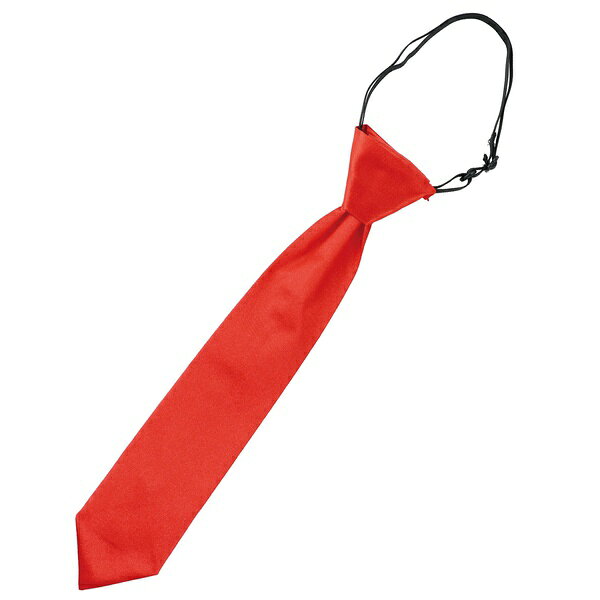 Neckties - 【2個セット】 ソフトサテンネクタイ 赤