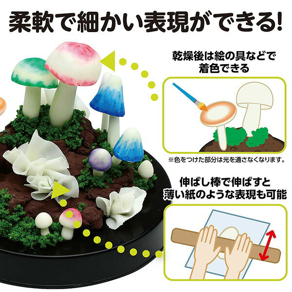 ウルマックス 楽天市場店の【2個セット】 ねんど 工作 自由研究 粘土 クラフト キット 小学生 夏休み 冬休み 学校教材 図工 手作り制作 子ども向け ハンドメイド｜アングル3