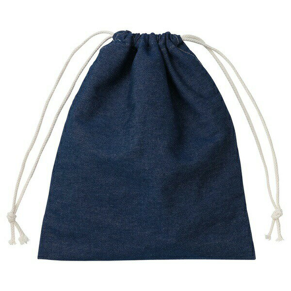 Bags, School Rucksacks - 【2個セット】 デニム巾着 大