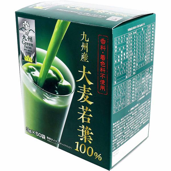 【6個セット】 大麦若葉 粉末 青汁 九州産 無添加 Green Farm 香料着色不使用 食物繊維 鉄分 カルシウム ビタミン マグネシウム 栄養補助食品 健康食品 野菜不足 毎日 飲みやすい auc-ulmax-11999710 ウルマックス 楽天市場店 パッケージ画像