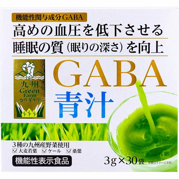 九州Green Farmカラダケア GABA青汁 3g×30袋入 機能性表示食品 ダイエット ジュース 健康ドリンク スティックタイプ 九州産 スティック 睡眠 飲みやすい 手軽 国産 配合 向上 快眠 新日配薬品 大麦若葉 美容 高血圧 サプリメント 桑葉 auc-ulmax-12349083 ウルマックス 楽天市場店 サンプル画像2