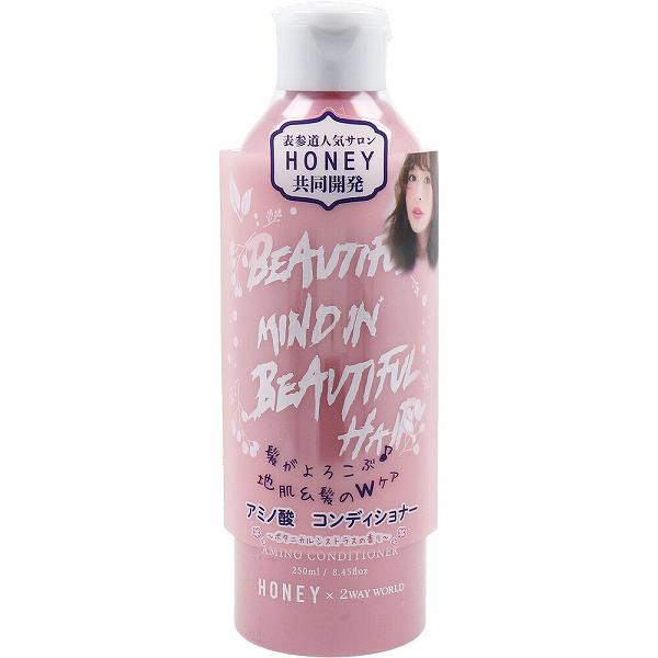 樂天商城 - 【15個セット】 HONEY アミノ酸コンディショナー ボタニカルシトラスの香り 250mL ヘアケア ツーウェイワールド サロン コンディショナー 地肌 ボタニカル シトラス アミノ酸 美容室 コスメ 口コミ