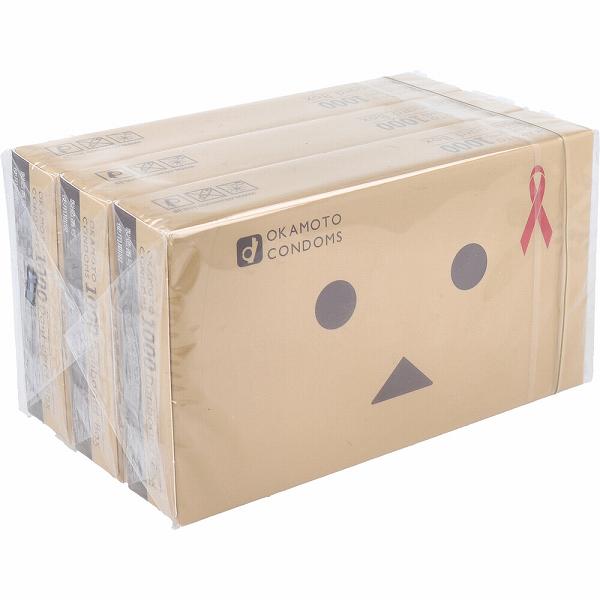 ウルマックス 楽天市場店の【3個セット】 オカモトコンドーム ダンボー 12個×3箱セット 避妊用品 うすい ダンボーとオカモト 避妊用コンドーム ゼロワン オカモト 業務用 レギュラーサイズ スタンダード キャラクター アダルトサック アダルトグッズ スキン うるおい 天然ゴム｜アングル2