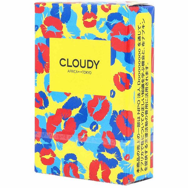 CLOUDY コンドーム 6個入 オカモト ファッションブランド レギュラーサイズ スタン...